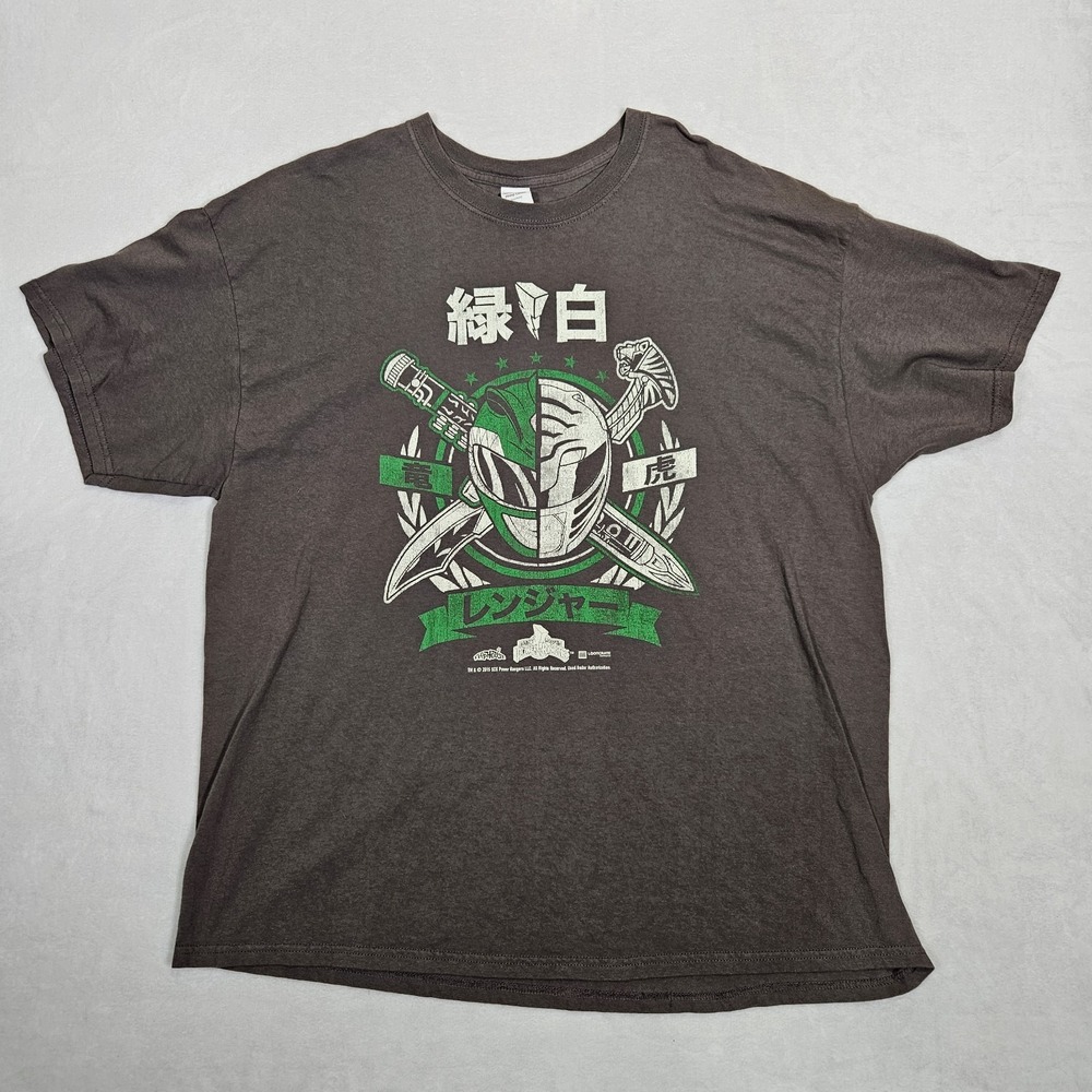Mighty Morphin Power Rangers Tv show Men's T Shirt  Loot‎ Crate 2XL Year 2015